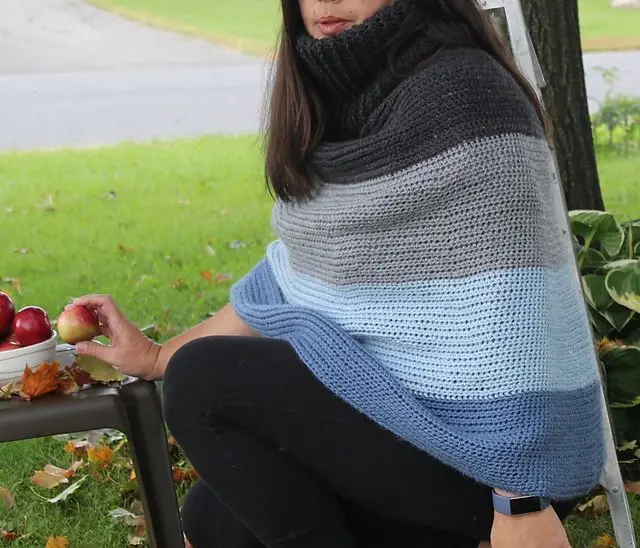 Cozy Cowl Cape photo 2