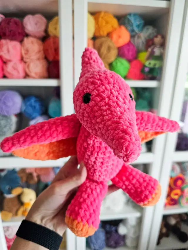 Plush Mini Tori the Pterosaur
