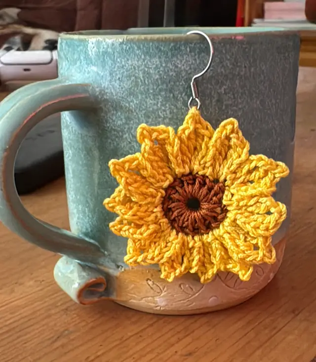 Sunflower Earring photo 3