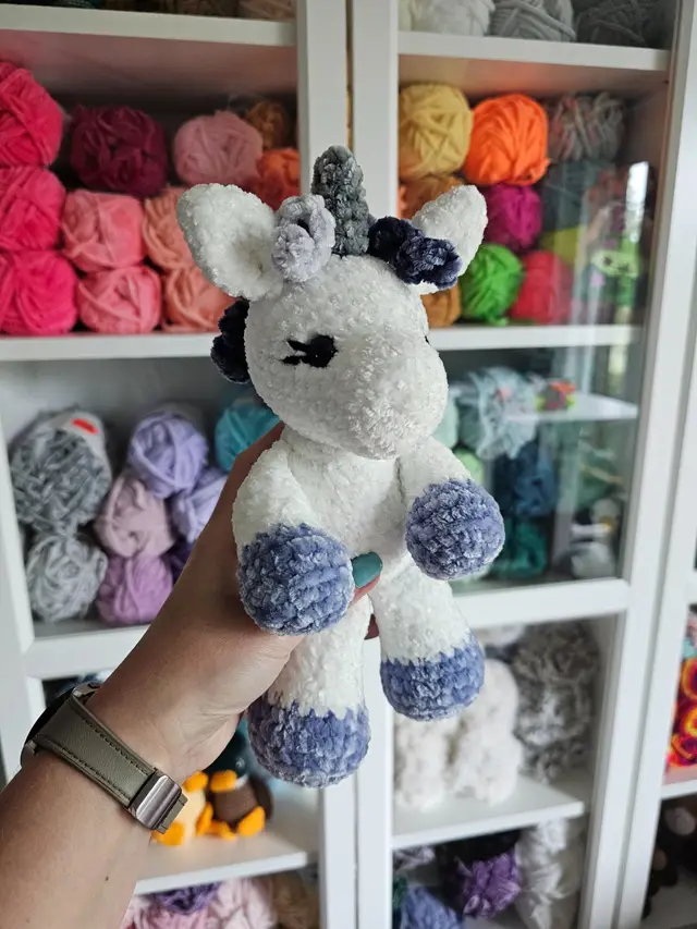 Velvet Mini Poppy the Unicorn 🦄