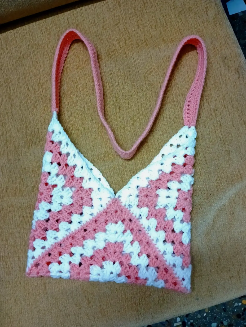 My first bag! Loved making this & will cherish it forever