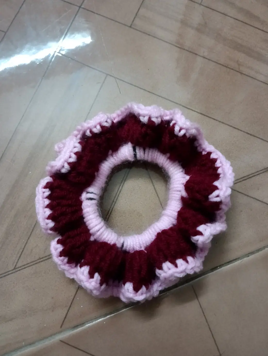 My first scrunchie 🥺